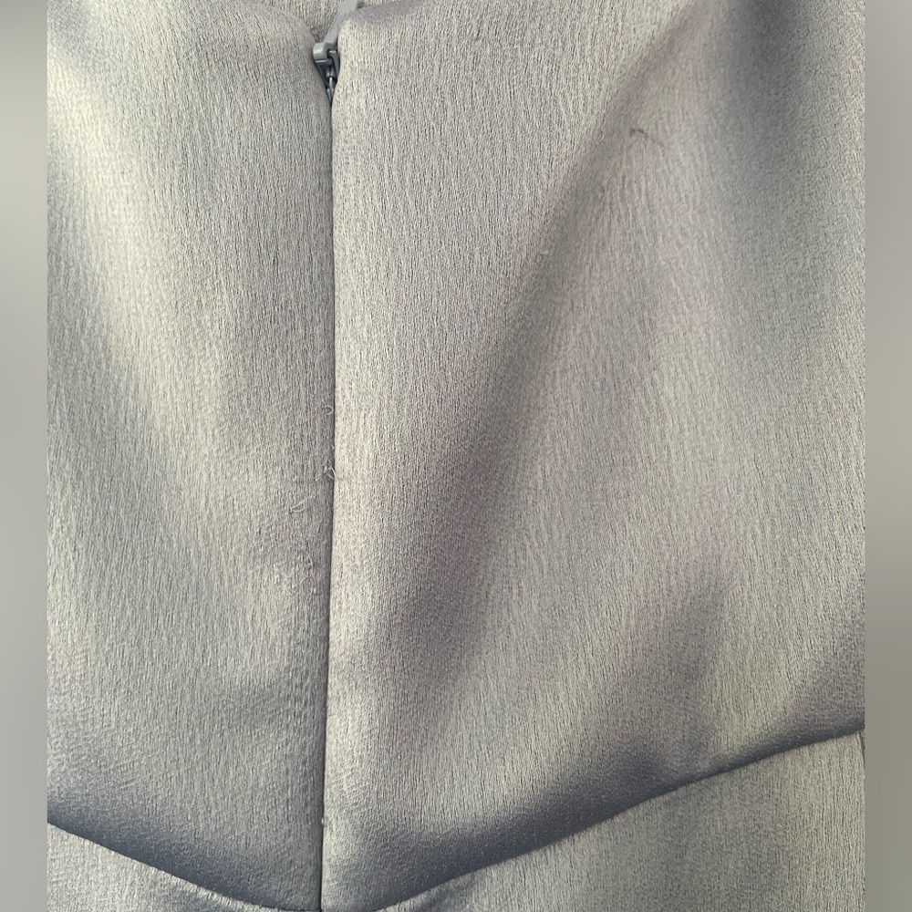 Jenny Yoo Sawyer dress in the Chambray color - Picture 7 of 9